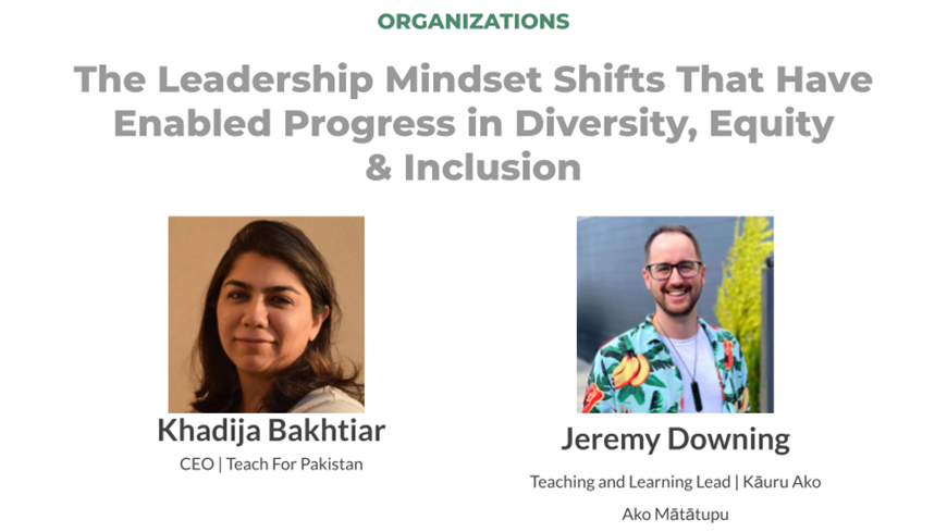 Preview image for the video "The Leadership Mindset Shifts That Have Enabled Progress in Diversity, Equity &amp; Inclusion".