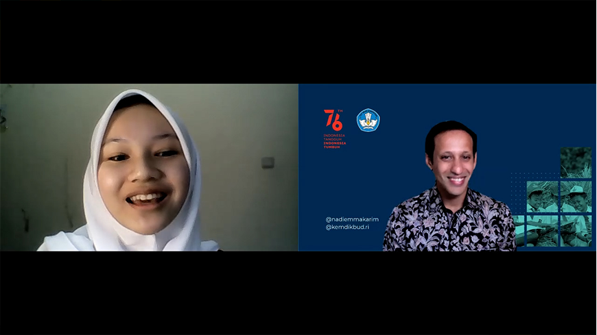 Preview image for the video "In Conversation with Nadiem Makarim: Global Conference 2021".