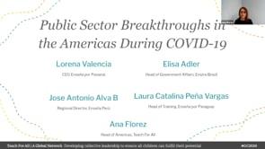 Preview image for the video "Global Conference 2020: Public Sector Breakthroughs in the Americas During COVID-19".