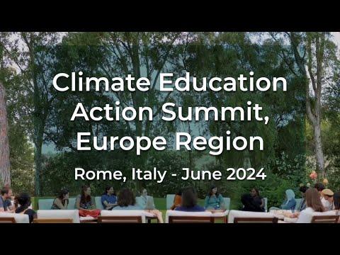 Preview image for the video "Climate Education Action Summit 2024 - Short Version".